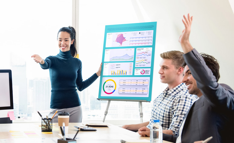 Mounted Poster Office