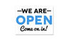 we are open rigid